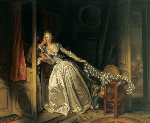 Il bacio segreto a Jean Honoré Fragonard