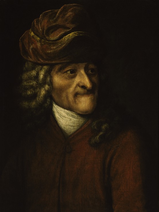 Portrait of the writer, essayist and philosopher Francois Marie Arouet de Voltaire (1694-1778) a Jean Huber