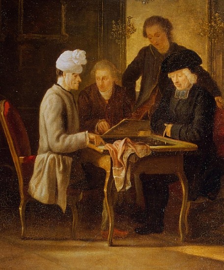 Voltaire at Chess a Jean Huber