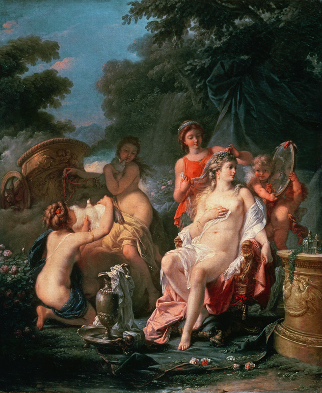 Venus at her Toilet a Jean Hugues Taraval