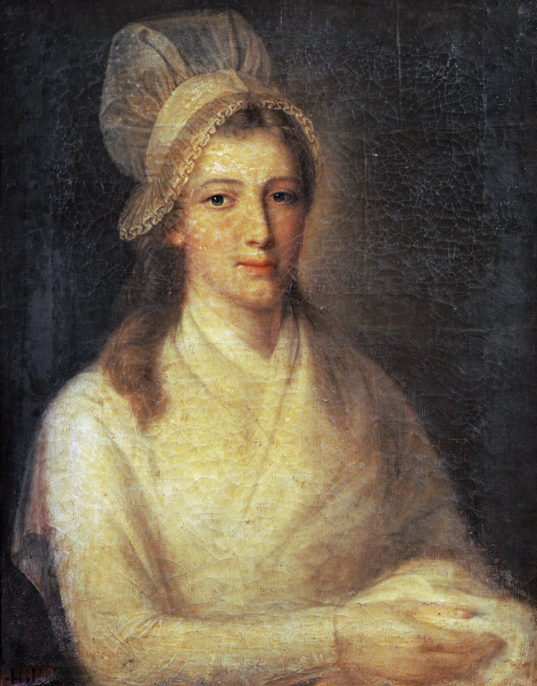Charlotte Corday (1768-93) a Jean-Jacques Hauer