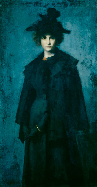 Ritratto di Madame Laura Leroux a Jean-Jacques Henner