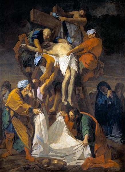 The Descent from the Cross a Jean Jouvenet