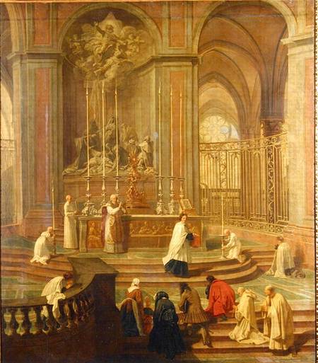 The Mass of Canon Antoine de La Porte or, The Altar of Notre Dame a Jean Jouvenet