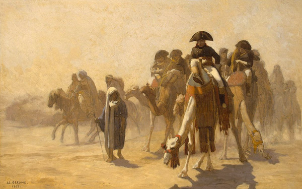 Napoleon in Egypt a Jean-Léon Gérome