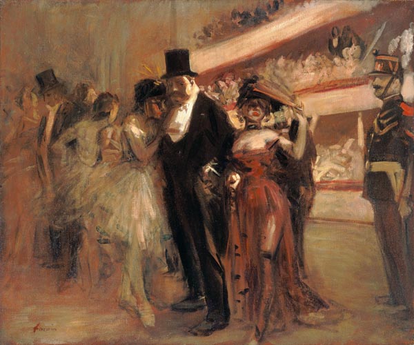 The Opera Stage a Jean Louis Forain