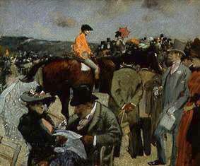 Before the running a Jean Louis Forain