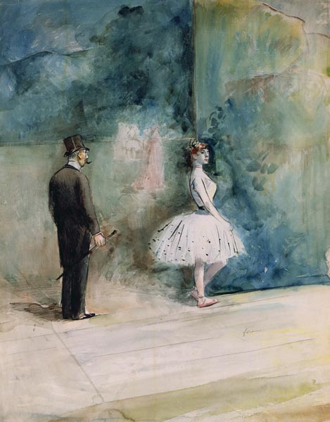 The Dancer a Jean Louis Forain
