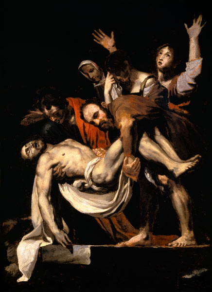 Sepoltura di Cristo,secondo Caravaggio a Jean Louis Théodore Géricault