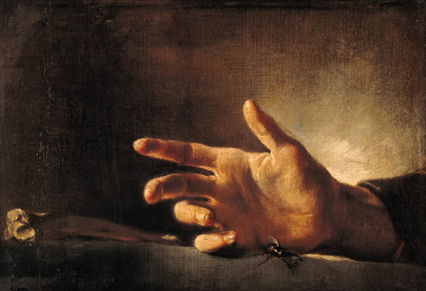 Study of a Hand a Jean Louis Théodore Géricault