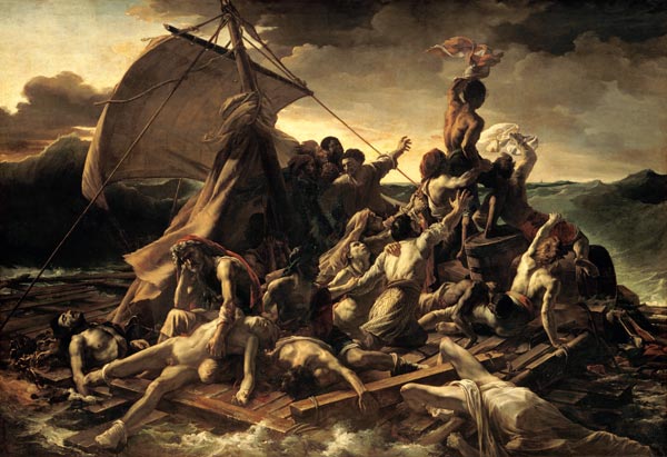 La zattera della Medusa a Jean Louis Théodore Géricault