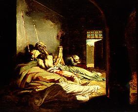 Plague scene (scene from the Greek independence war) a Jean Louis Théodore Géricault