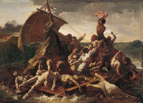 Study for The Raft of the Medusa a Jean Louis Théodore Géricault