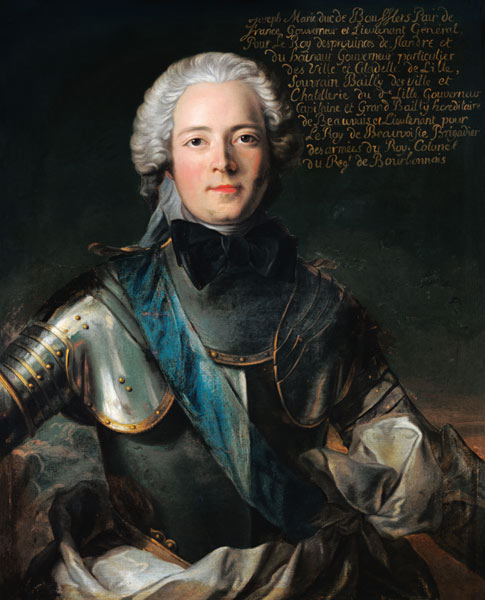 Joseph-Marie (1706-47) Duc de Boufflers a Jean Marc Nattier