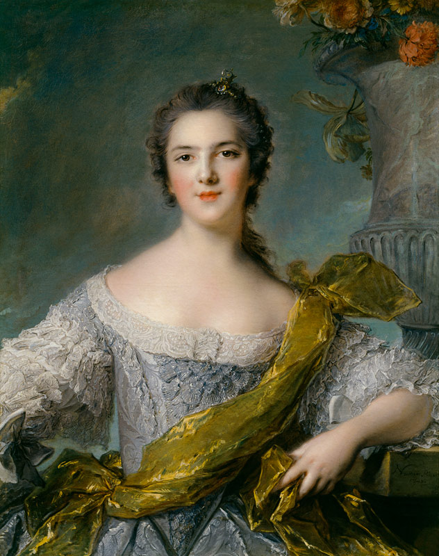 Victoire de France (1733-99) at Fontevrault a Jean Marc Nattier