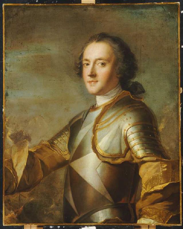 Bildnis von Jean-Philippe d'Orléans, Grand Prieur de France (1702-1748). a Jean Marc Nattier
