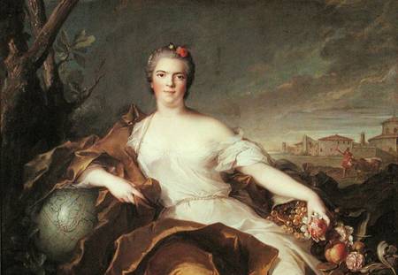Madame Louise-Elisabeth de France (1727-59) Duchess of Parma, Symbolising Earth a Jean Marc Nattier