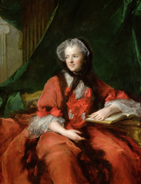 Portrait of Madame Maria Leszczynska (1703-68) a Jean Marc Nattier