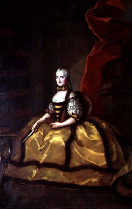 Portrait of Madame Louise of France (1737-87) a Jean Marc Nattier
