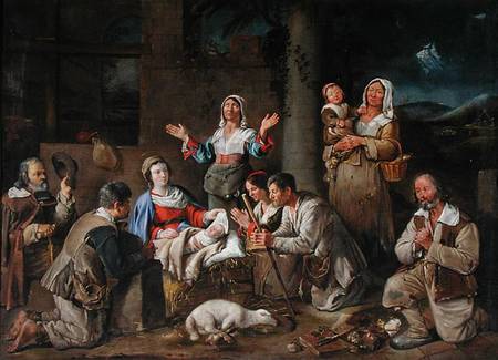 Adoration of the Shepherds a Jean Michelin