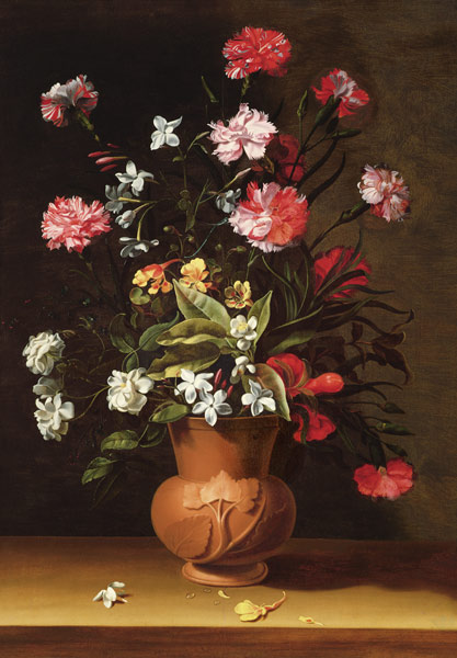 Still life with flowers a Jean Picart