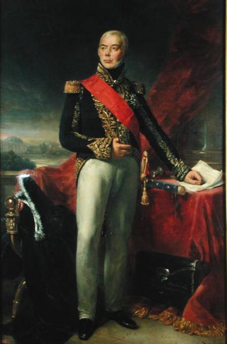Portrait of Etienne-Jacques-Joseph-Alexandre Macdonald (1765-1840) Duc de Tarente a Jean Sebastien Rouillard