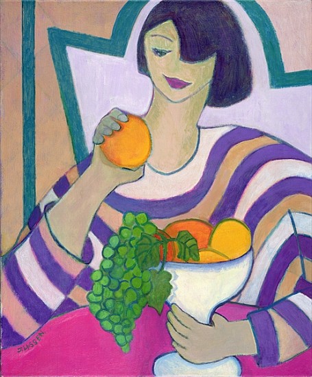 Forbidden Fruit, 2003-04 (acrylic on canvas)  a Jeanette  Lassen