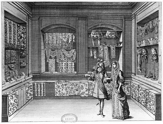 The Shop of Galanteries, illustration from ''Recueil d''ornements'', late 17th century a Jean II (the Younger) Berain