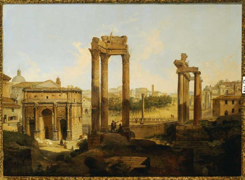 Das Forum Romanum. a Jean Victor Louis Faure