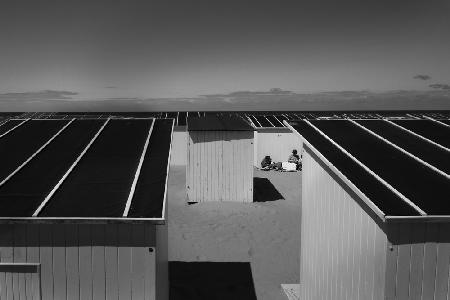 Beach cabin roofs