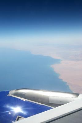 Suezkanal von oben a Jenny Sturm