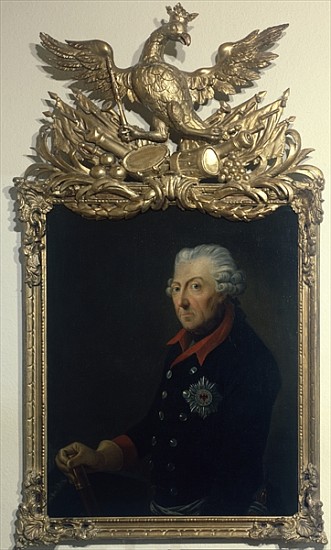Frederick II of Prussia a J.H.C. Franke