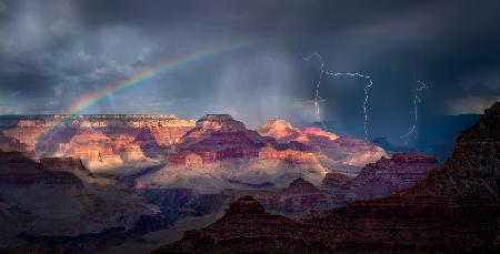 Rainbow Meets Lightning