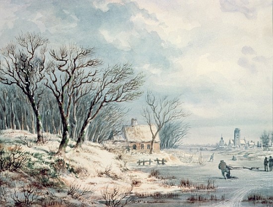 Landscape: Winter a J.J. Verreyt