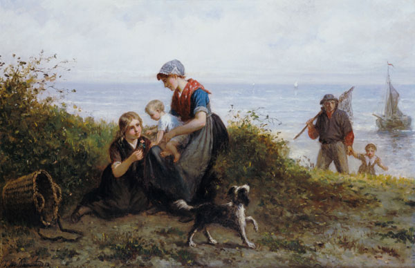 The Fisherman's Family a J.J.M. Damschroeder
