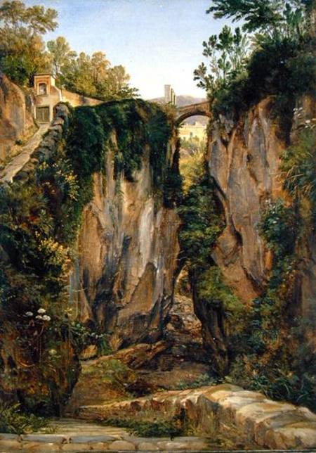 A rocky Valley in Sorrento a Joachim Faber