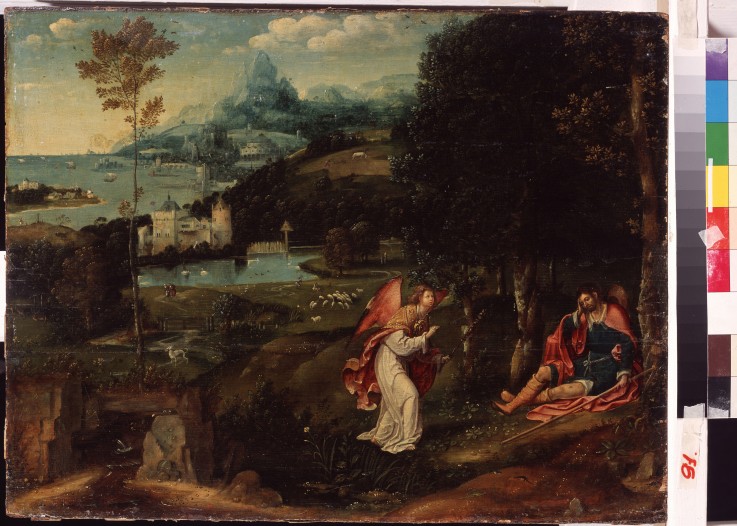Landscape with the Legend of Saint Roch a Joachim Patinir