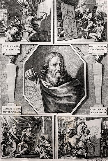 Apelles (4th century BC) a Joachim von Sandrart