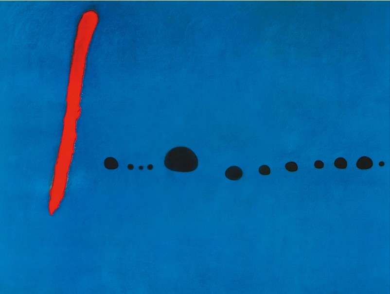 Blue II, 4-3-61  - (JM-276) a Joan Miró