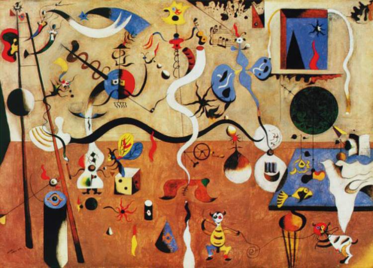 Il carnevale d'Arlecchino - (JM-252) - Joan Miro