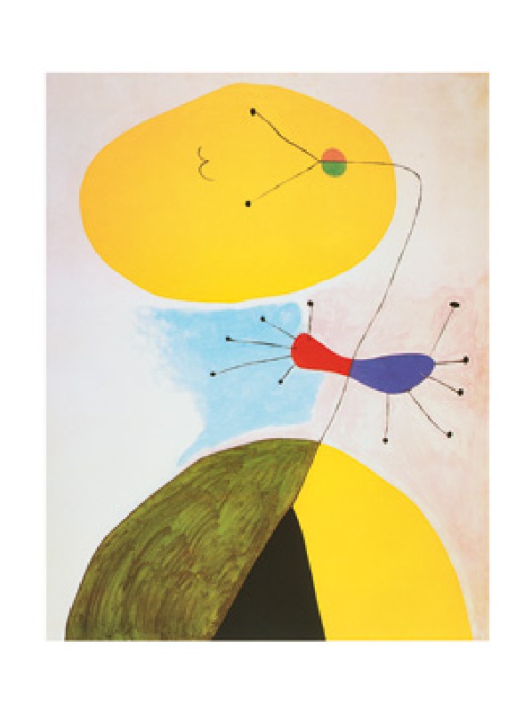 Portrait, 1938 - (JM-659) a Joan Miró