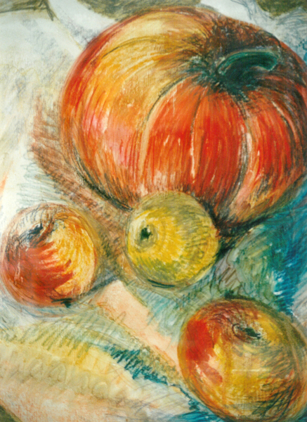 Pumpkin with Apples a Joan  Thewsey