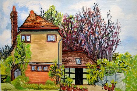 Rose Cottage, Cookham, Lord Astors Farm Cliveden