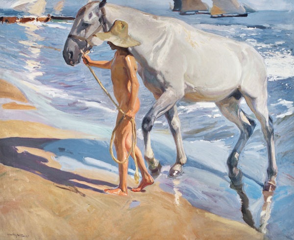 Washing the Horse a Joaquin Sorolla