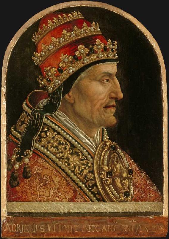 Papst Hadrian VI a Jörg Breu