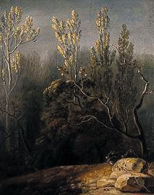 Landscape with poplars a Joh. Heinrich Wilhelm Tischbein