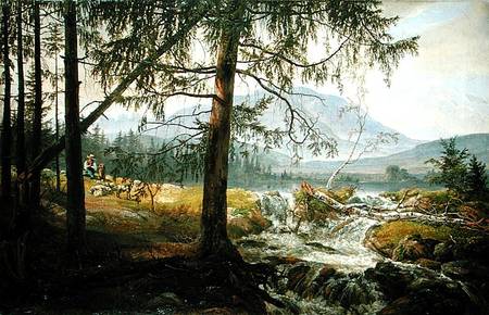 Northern Landscape a Johan Christian Clausen Dahl