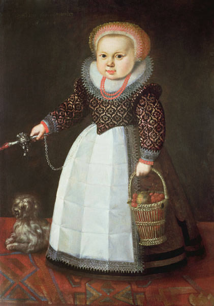Young Child with a Dog a Johan Cornelisz van Loenen