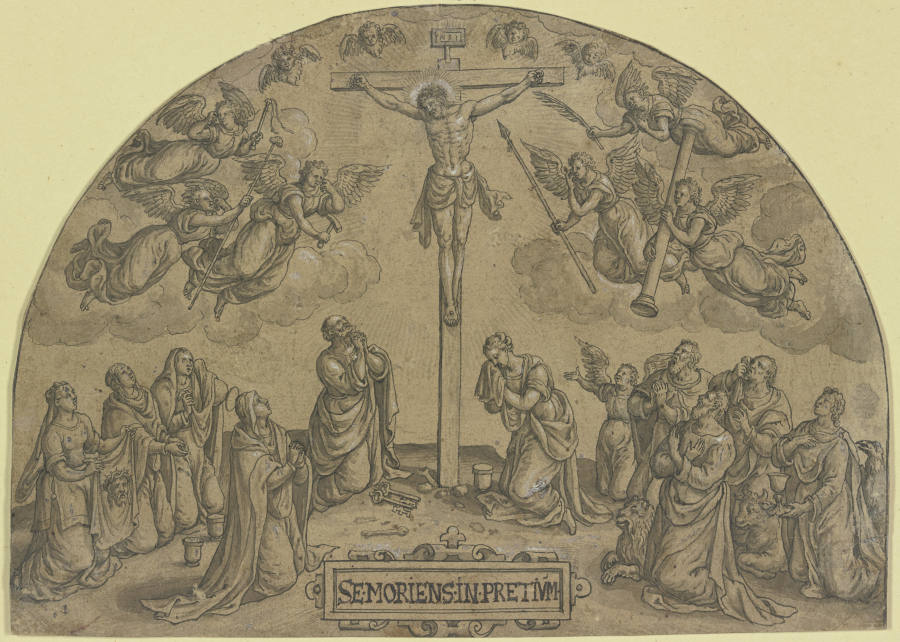 Crucified Christ a Johan Wierix