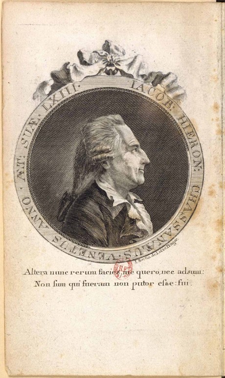Portrait of Giacomo Girolamo Casanova (1725-1798) a Johann Berka